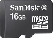 Sandisk microSD 16GB (SDSDQ-016G-E1) Sandisk microSD 16GB (SDSDQ-016G-E1)